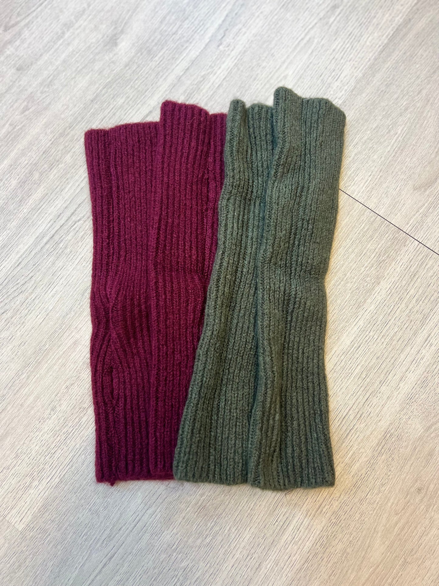 Mitaines en mohair (plusieurs coloris)
