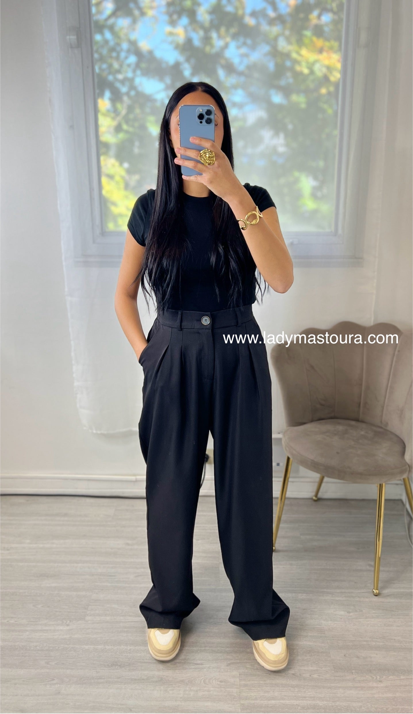 Pantalon Classique - Noir