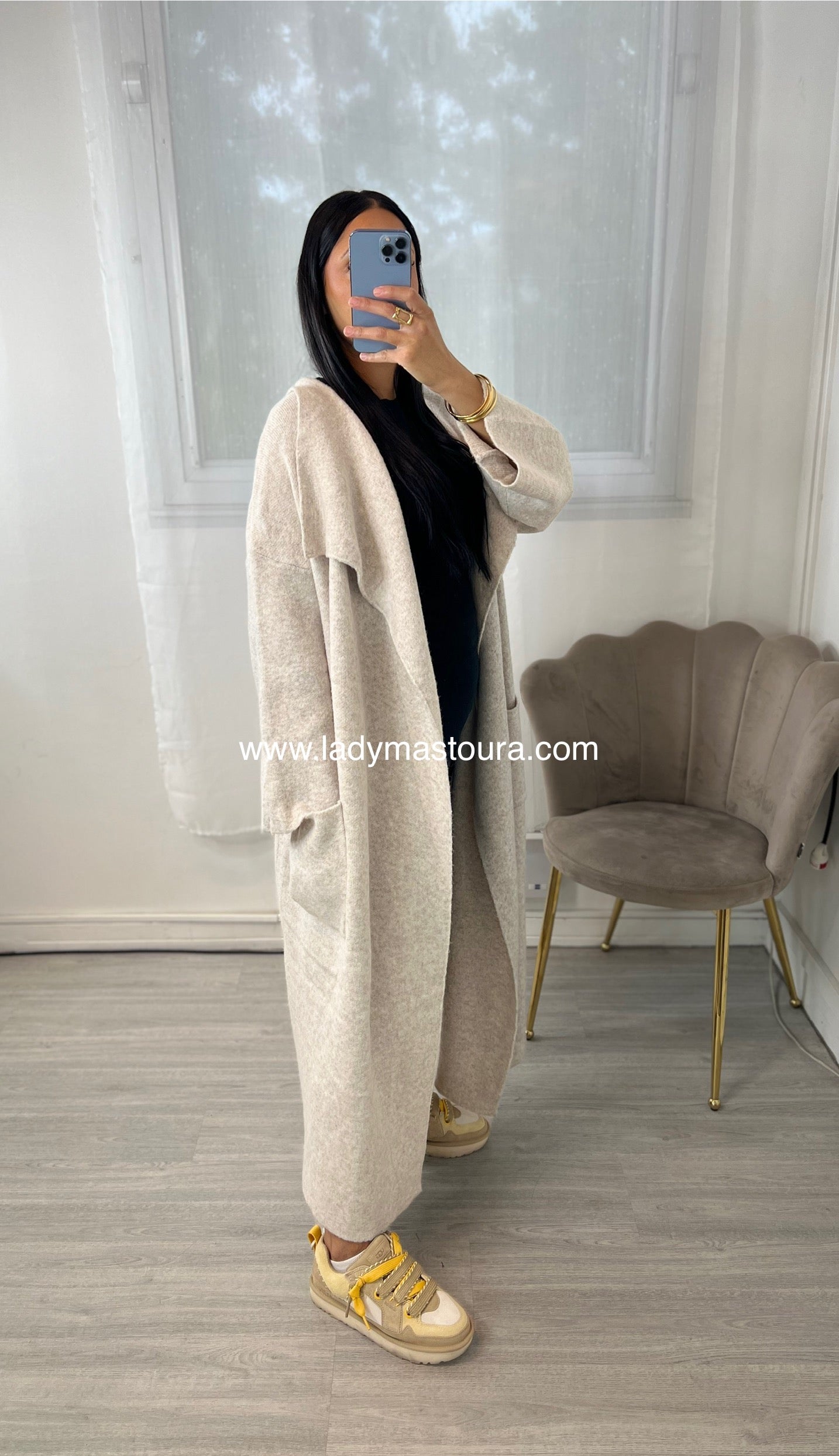 Cardigan Long - Beige