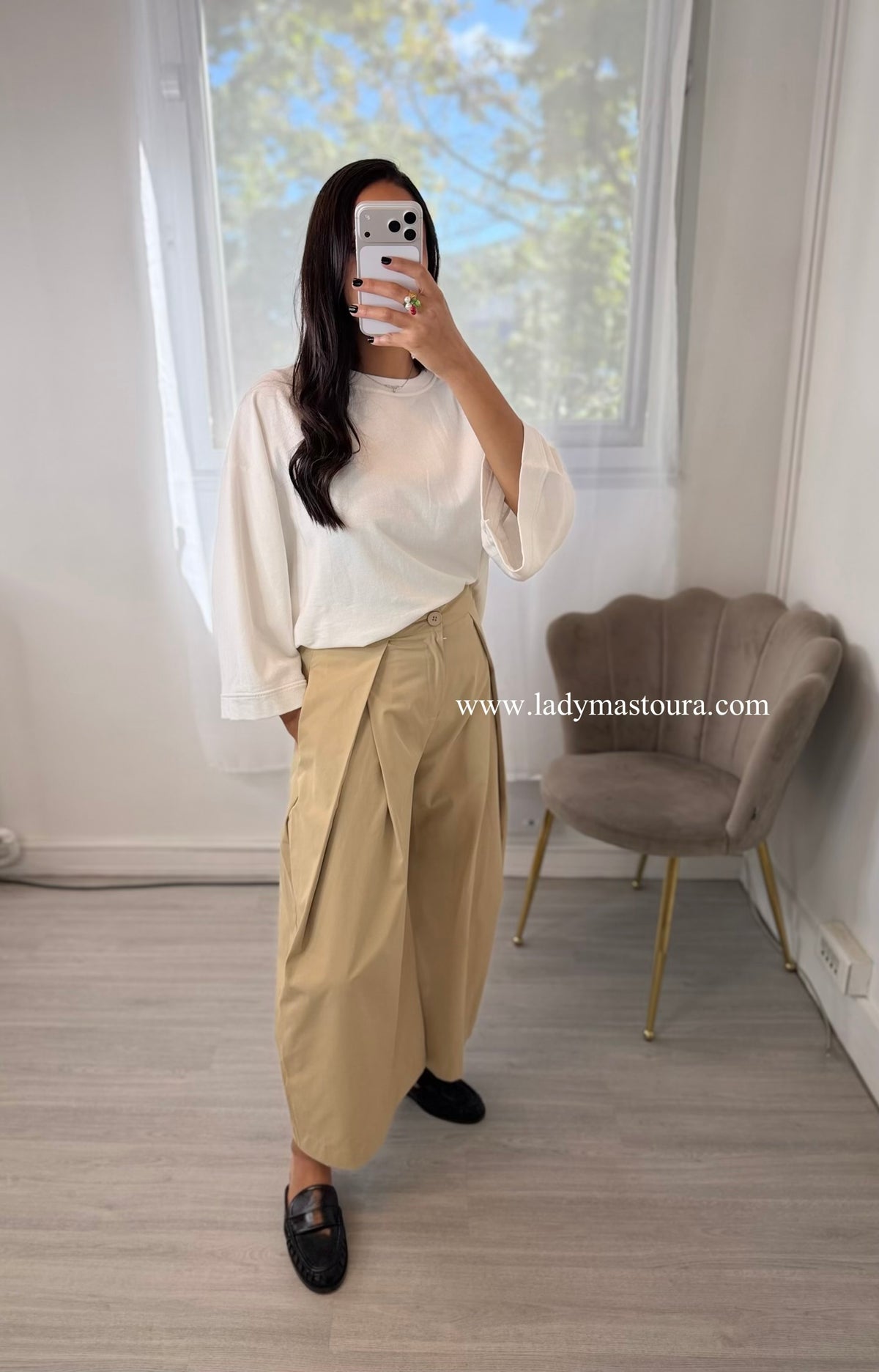 Pantalon Yeni - Beige
