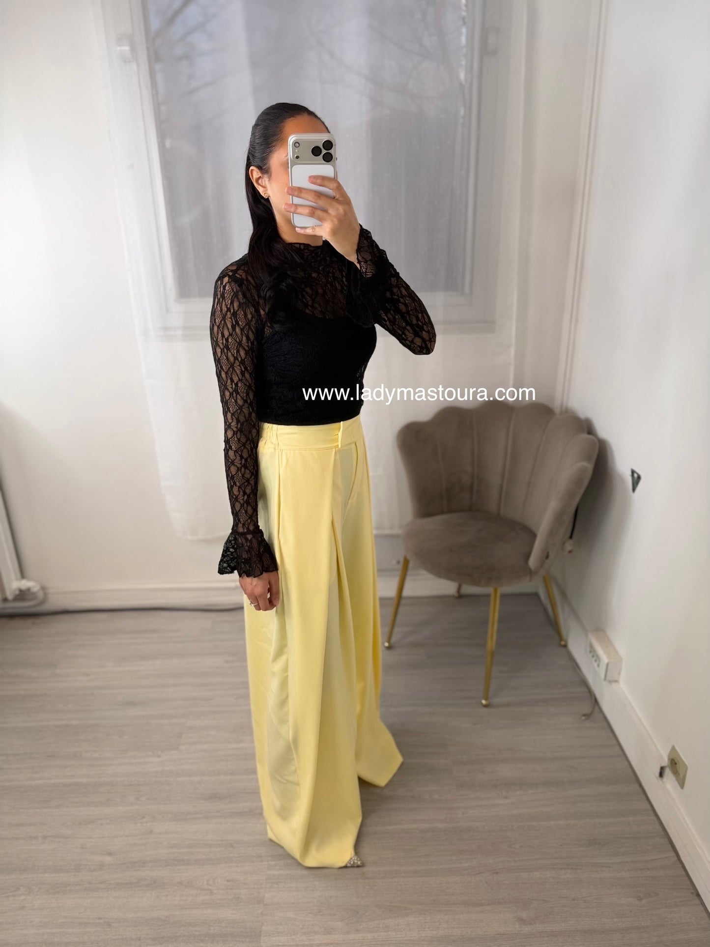 Pantalon Classy - Jaune