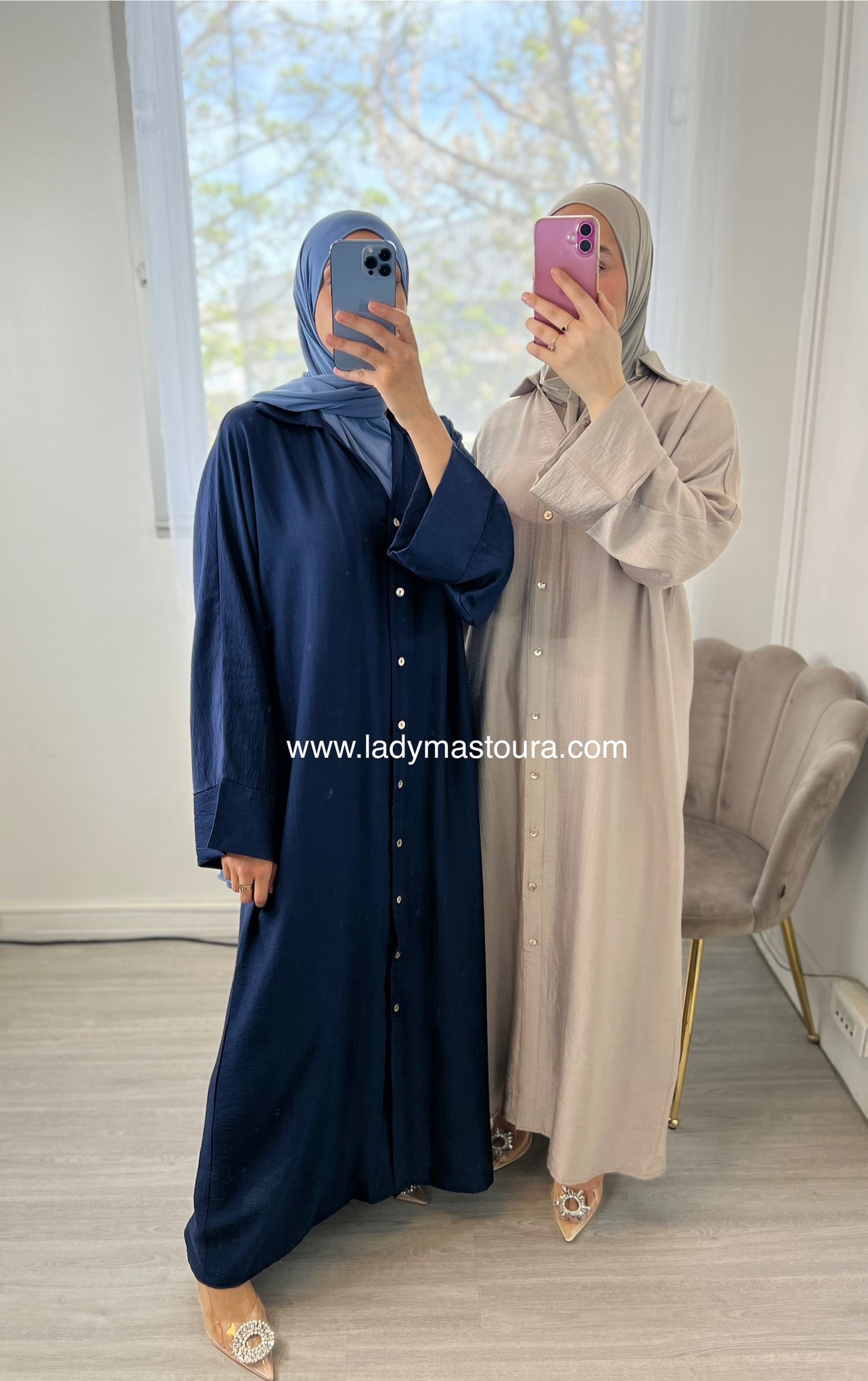 Robe Samia - Bleu Marine