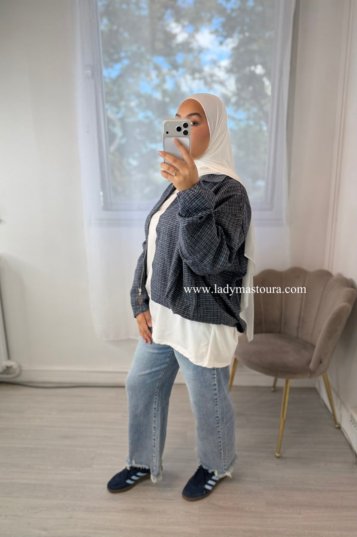 Jeans Ballon - Bleu
