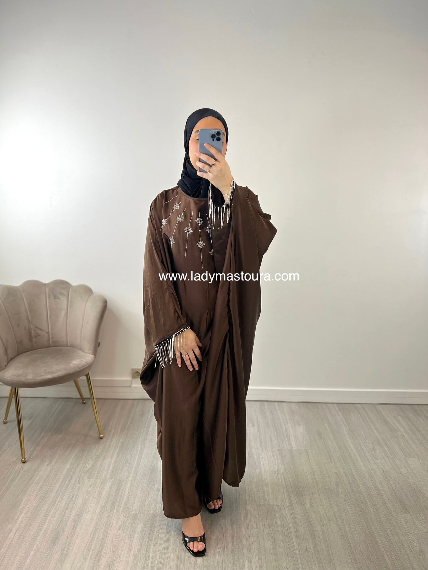 Robe Farah - Chocolat