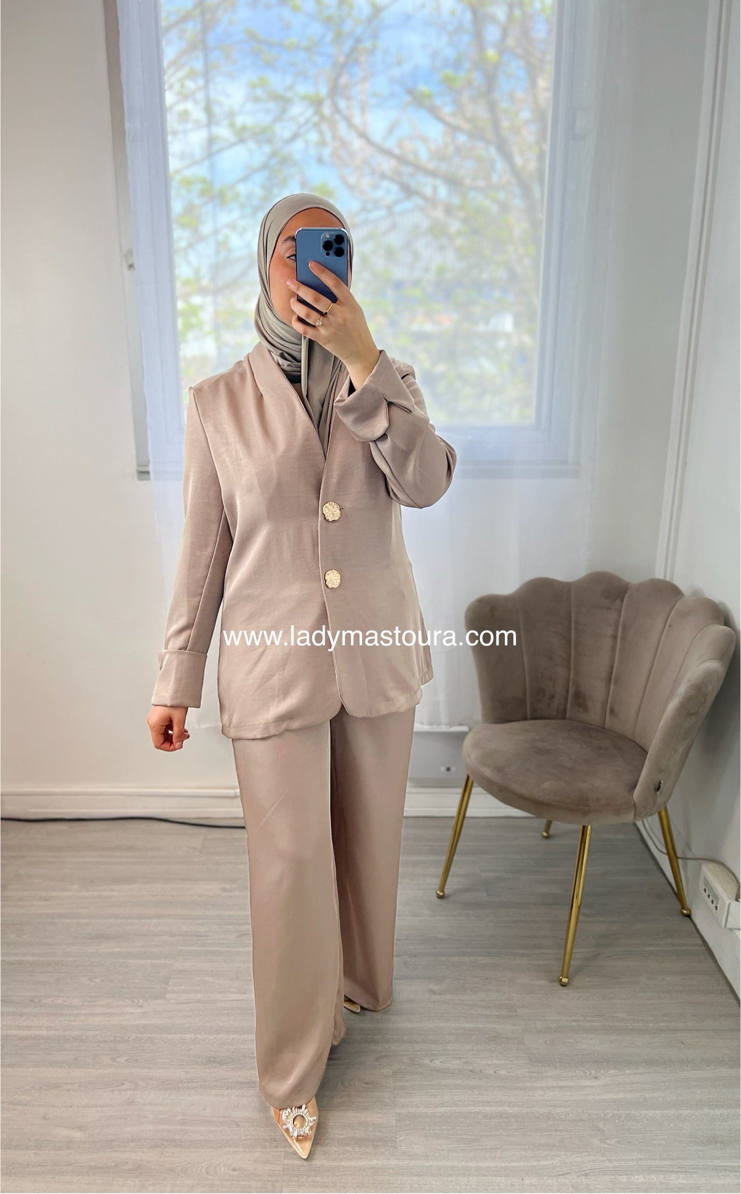 Ensemble Sammah - Taupe