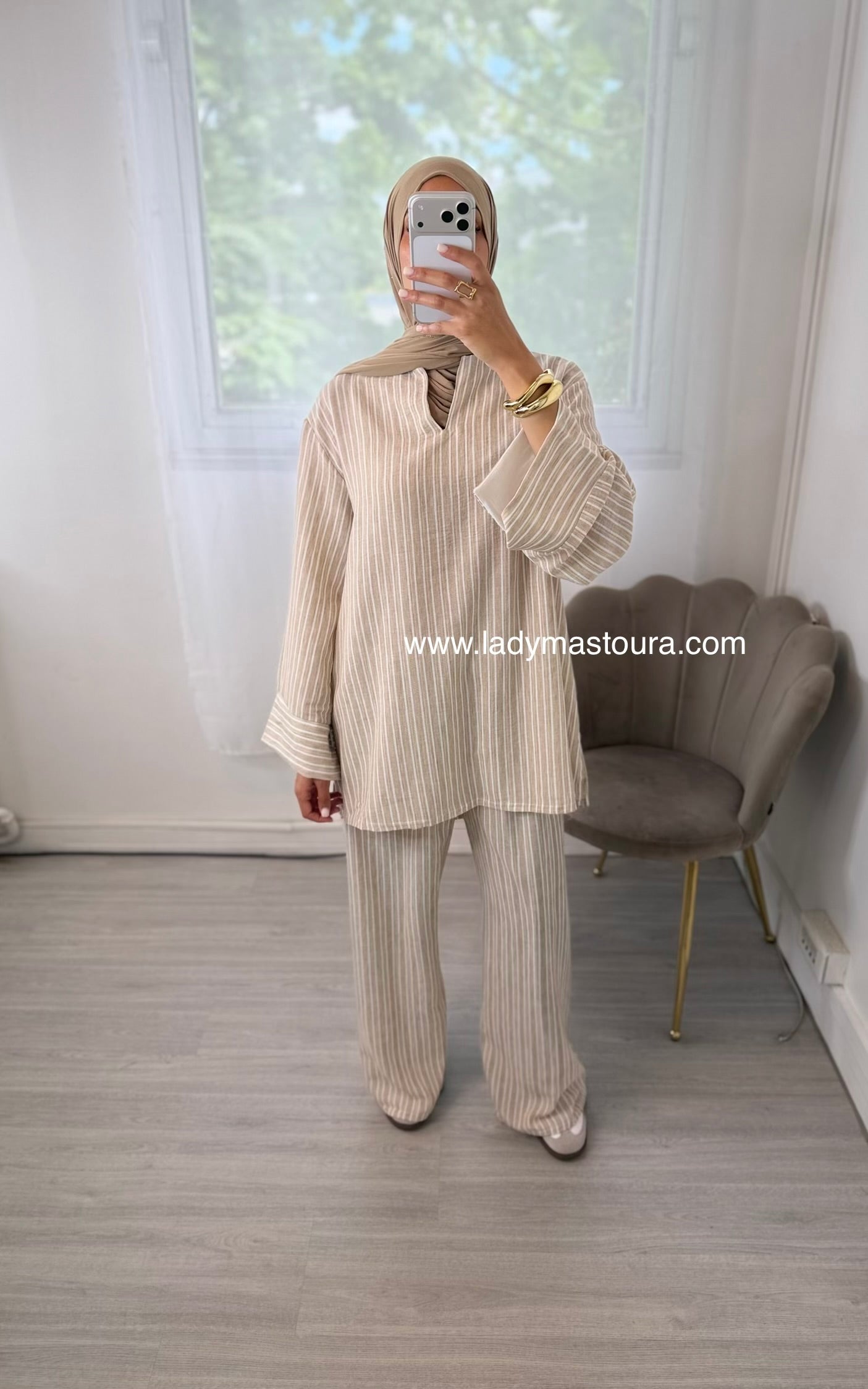 Set Lila - Taupe