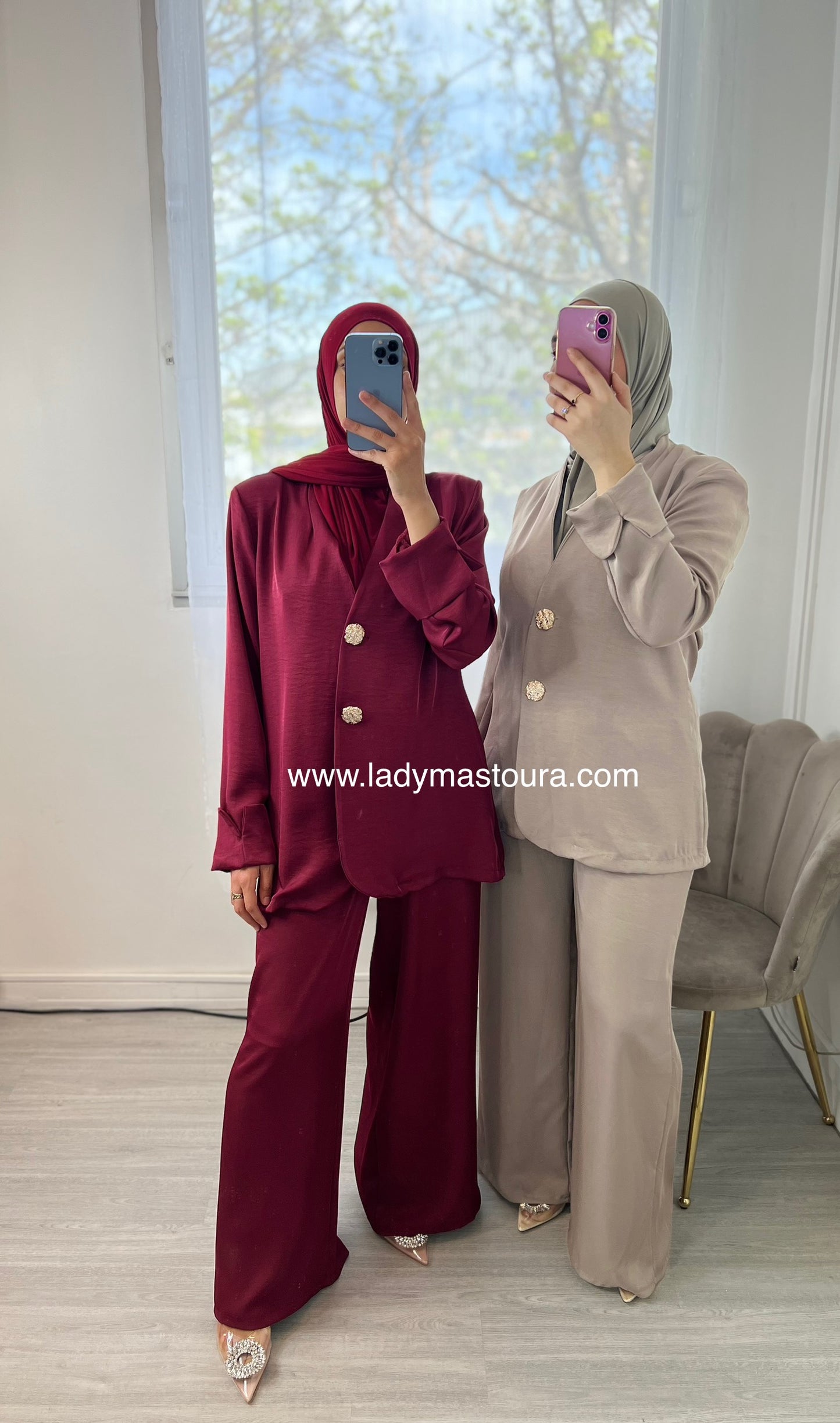 Ensemble Sammah - Taupe