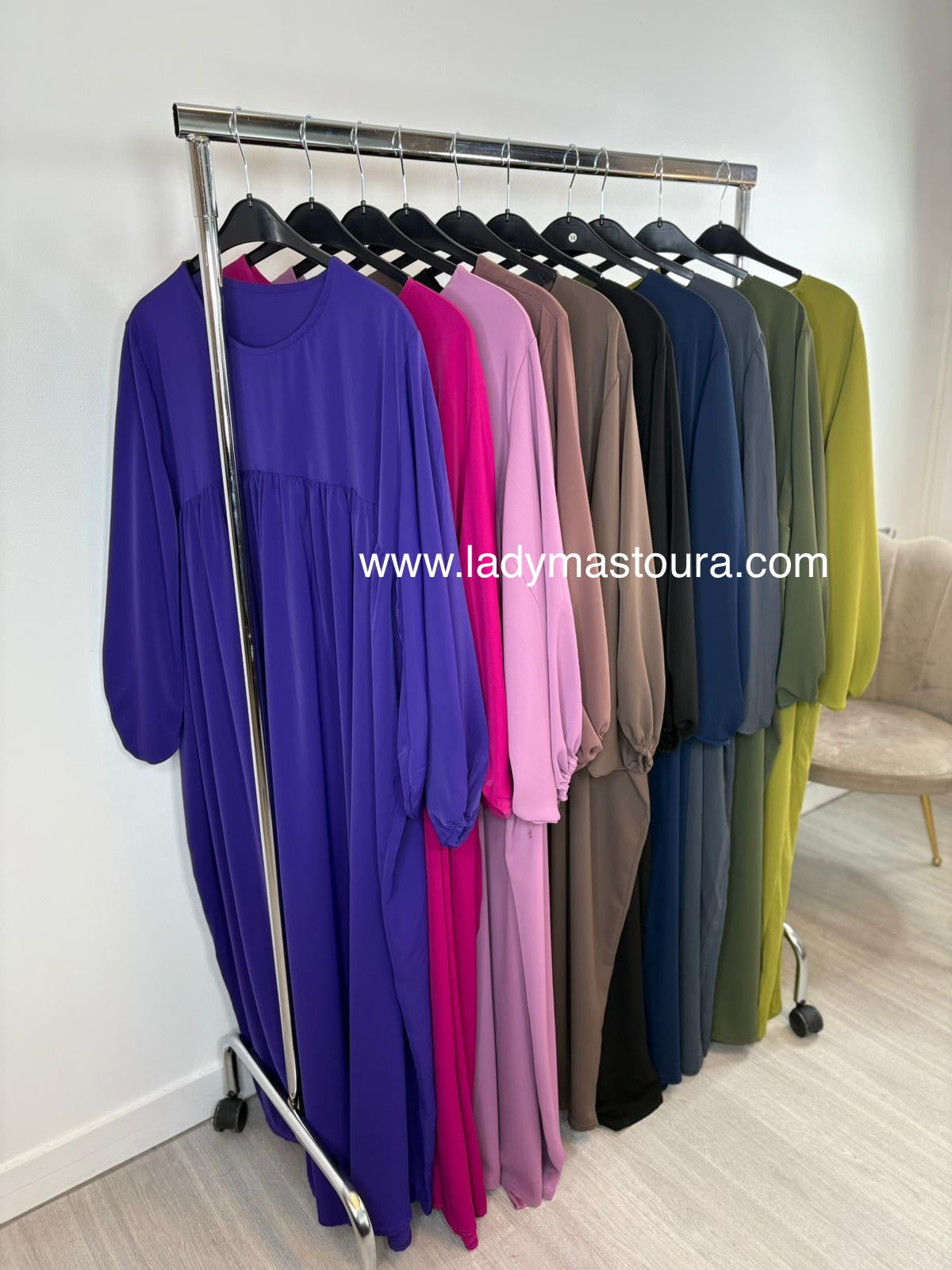 Abaya Soukeïna - Plusieurs coloris