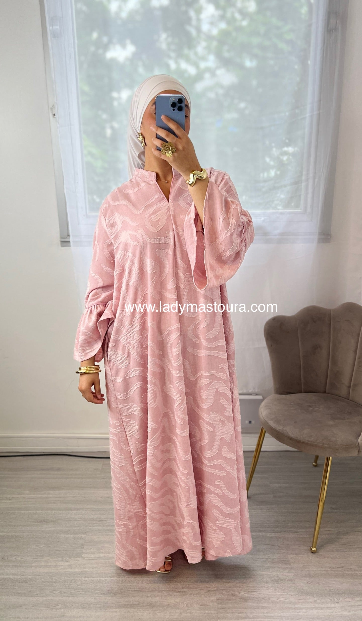 Robe Wissal - Rose