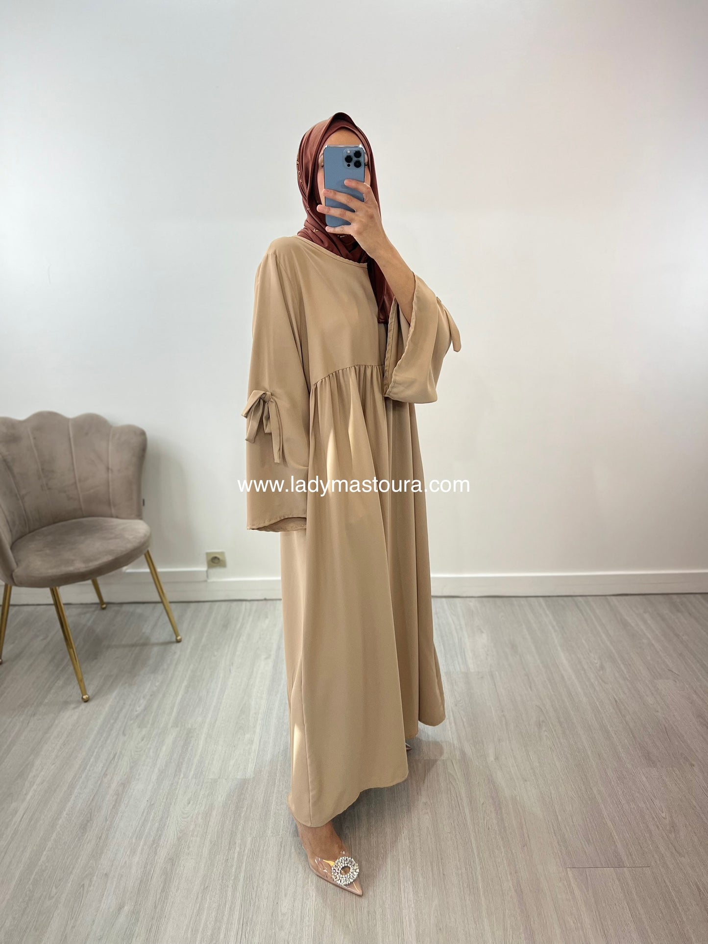 Abaya Anissa - Beige