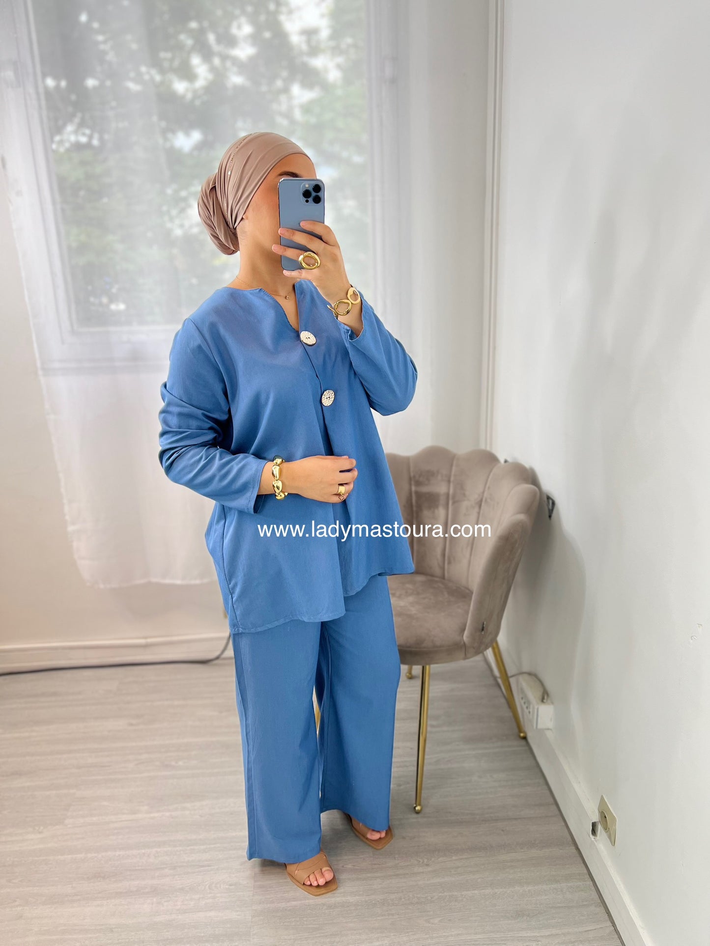 Ensemble en denim - bleu clair