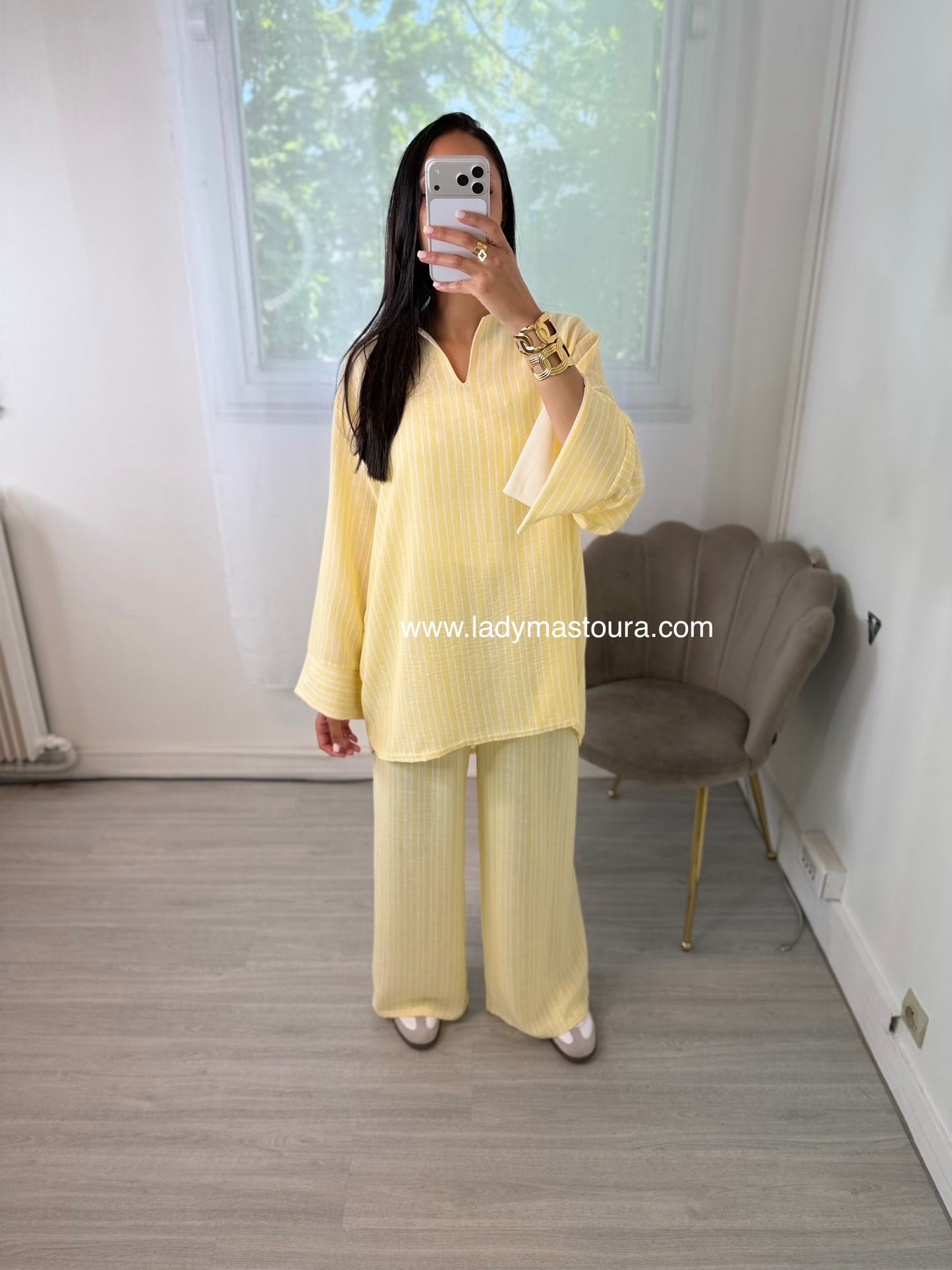 Set Lila - Jaune beurre