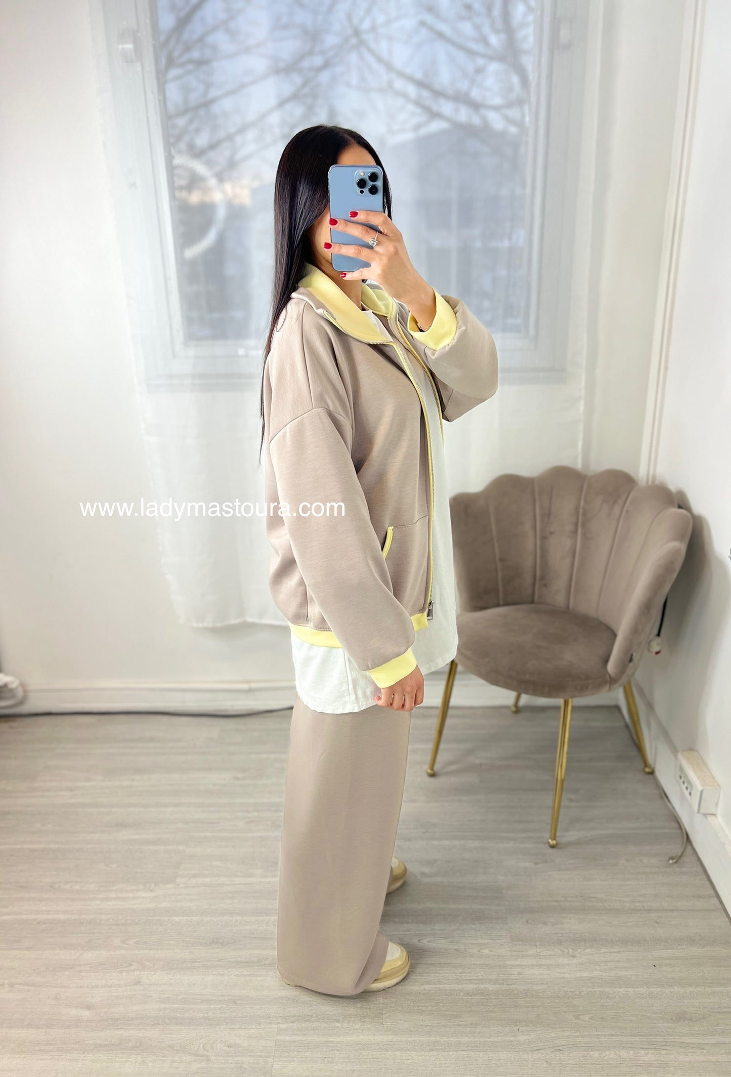 Ensemble Donia - Taupe