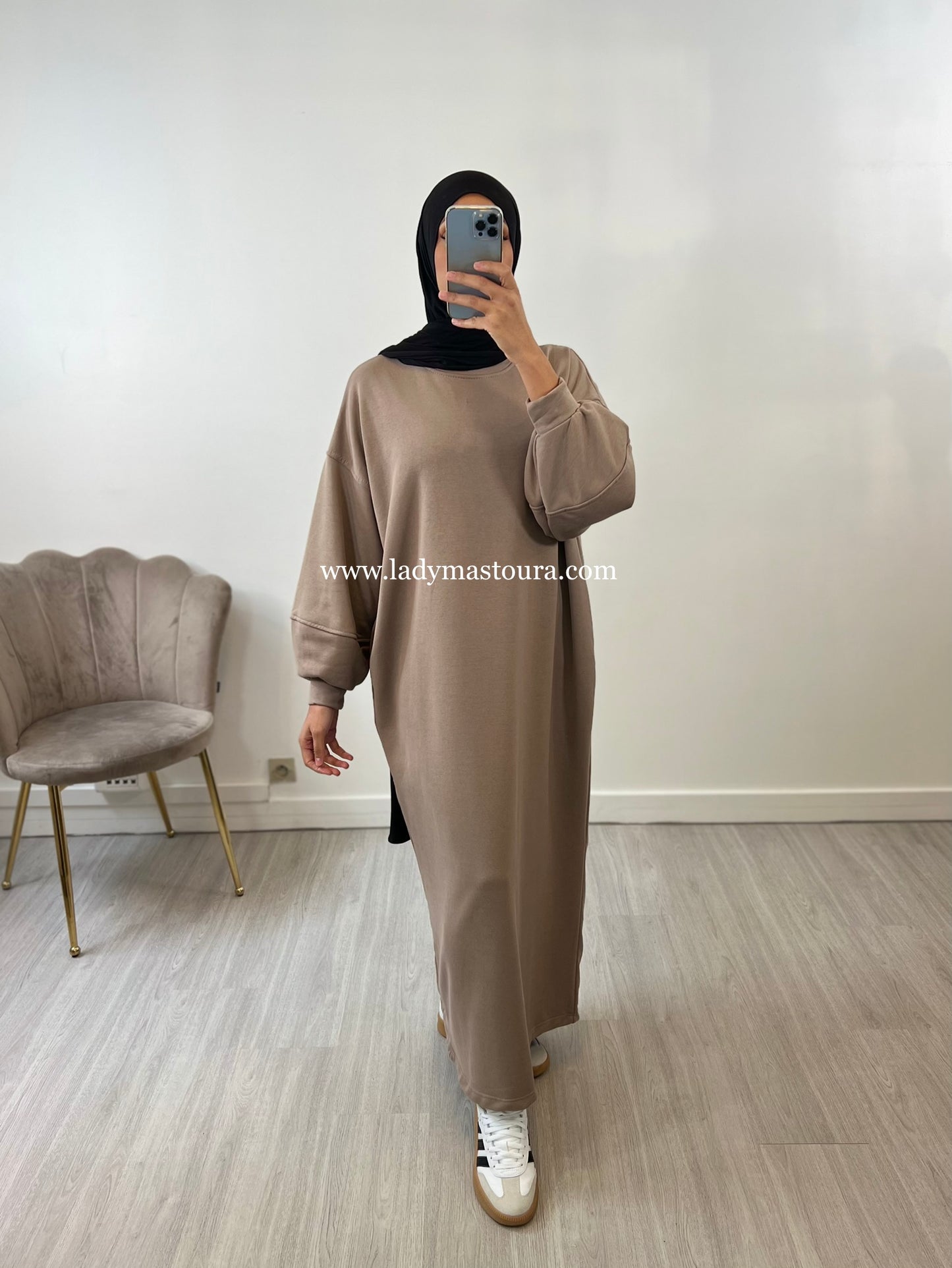 Robe Sweat - Taupe