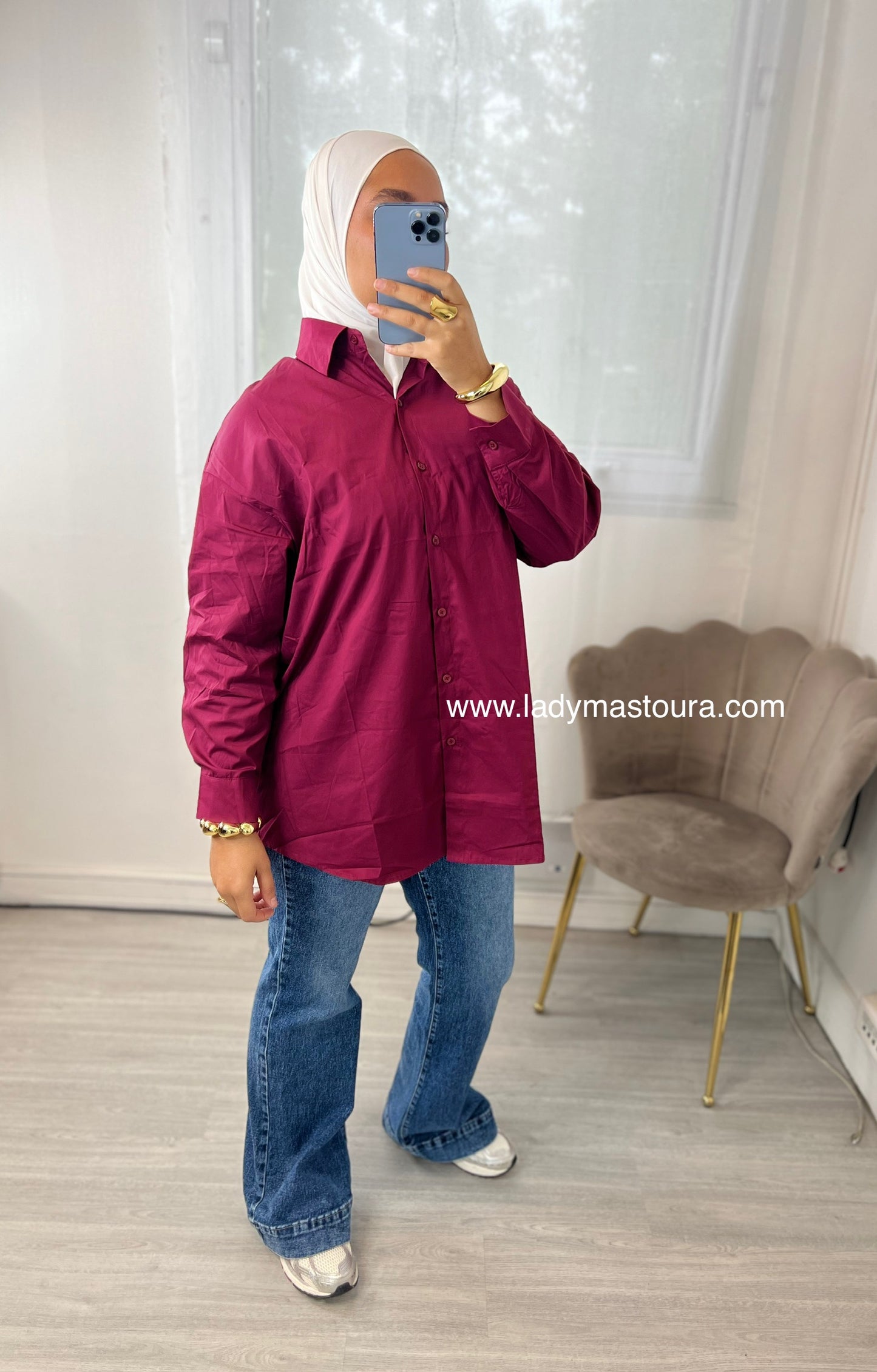 Chemise en coton - Plusieurs coloris