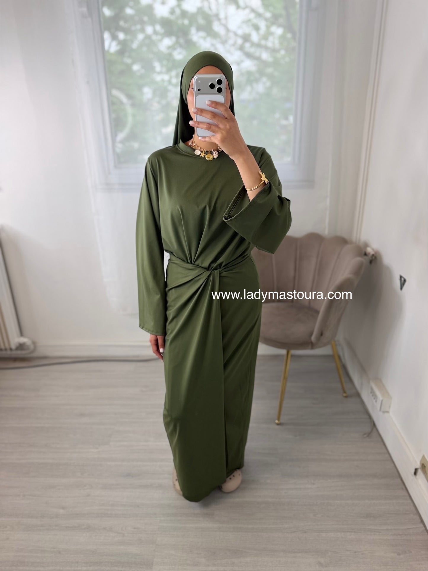 Burkini 4 pièces - Kaki