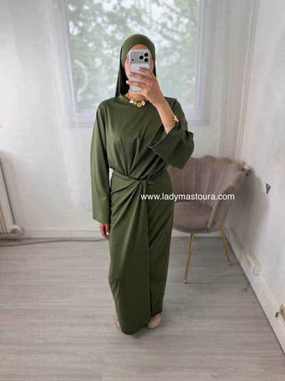 Burkini 4 pièces - Kaki