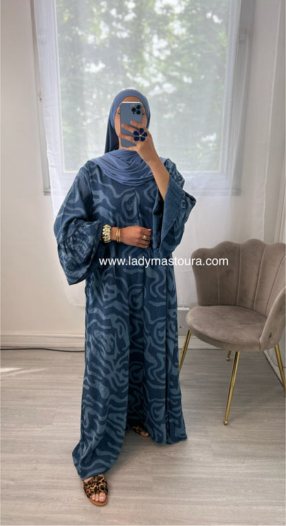 Robe Wissal - Bleu jean