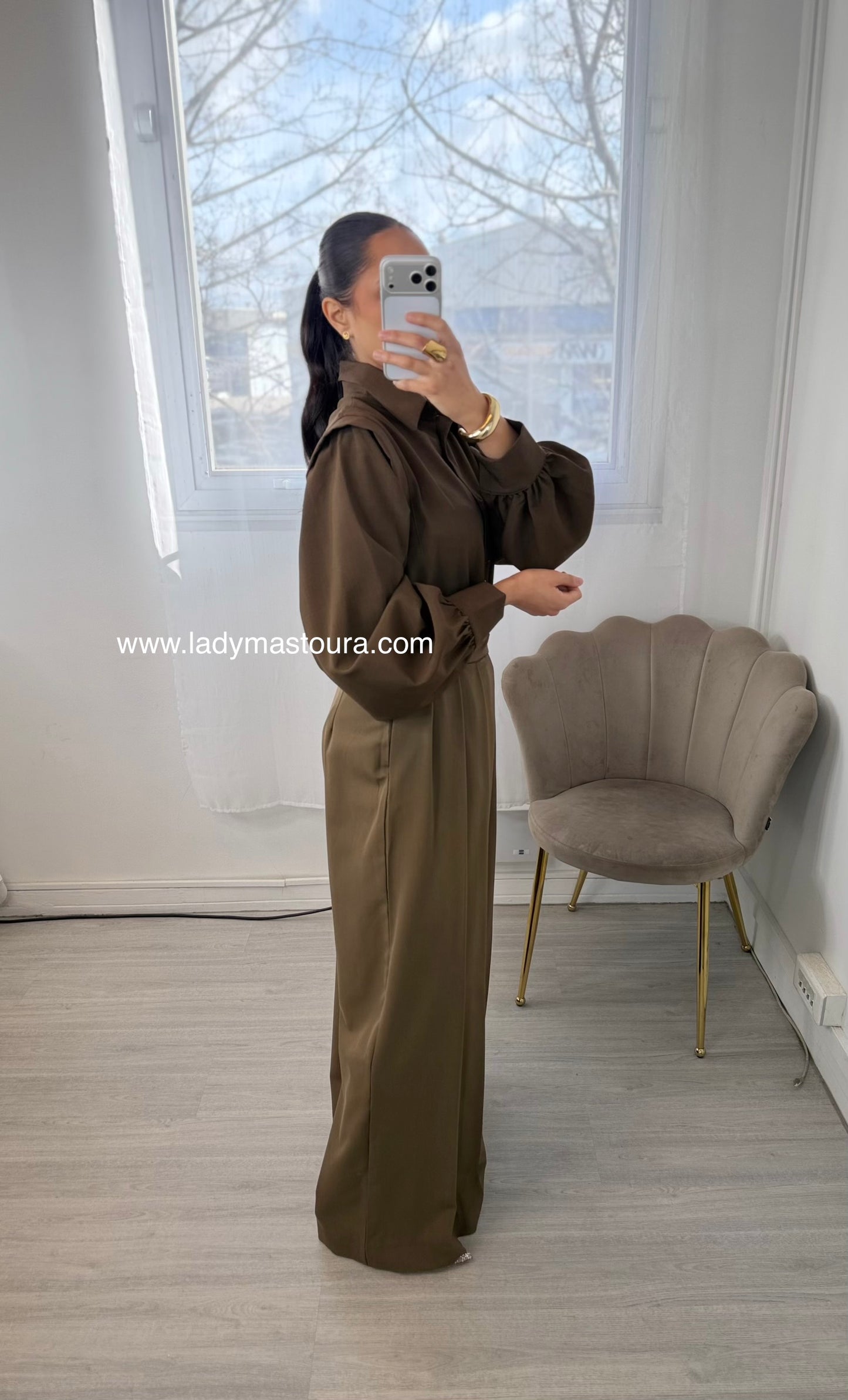 Pantalon Maya - Marron