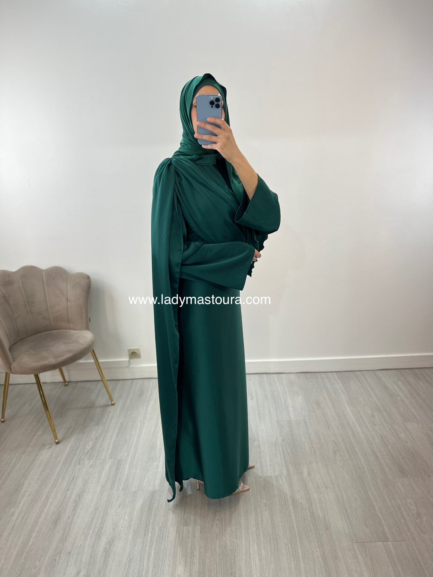 Robe Classy - Vert sapin