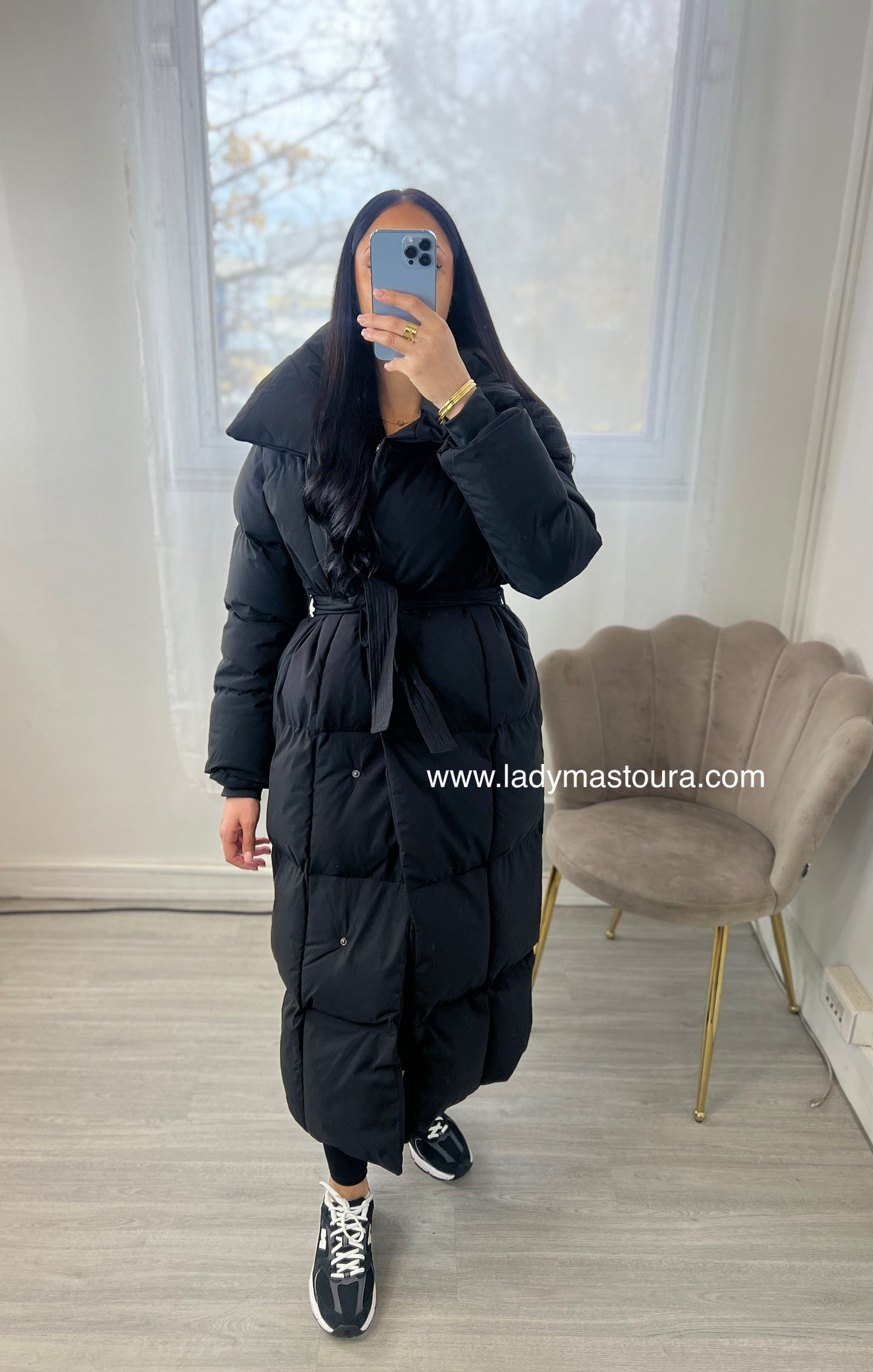 Doudoune Amira - Noire