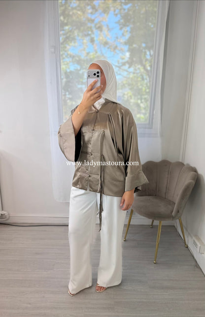 Chemise Tokyo - Taupe