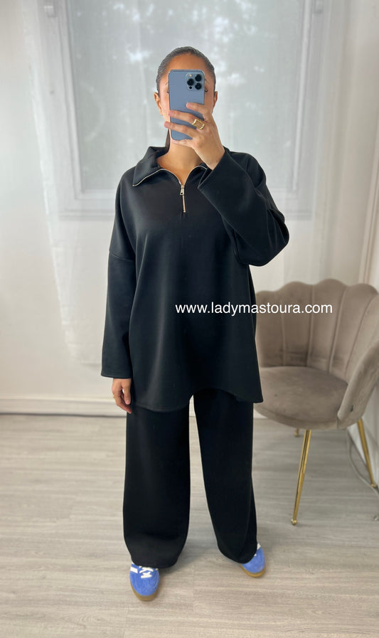 Ensemble Zip - Noir