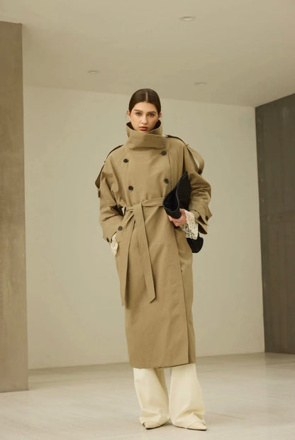 Trench Qualité Premium - Beige