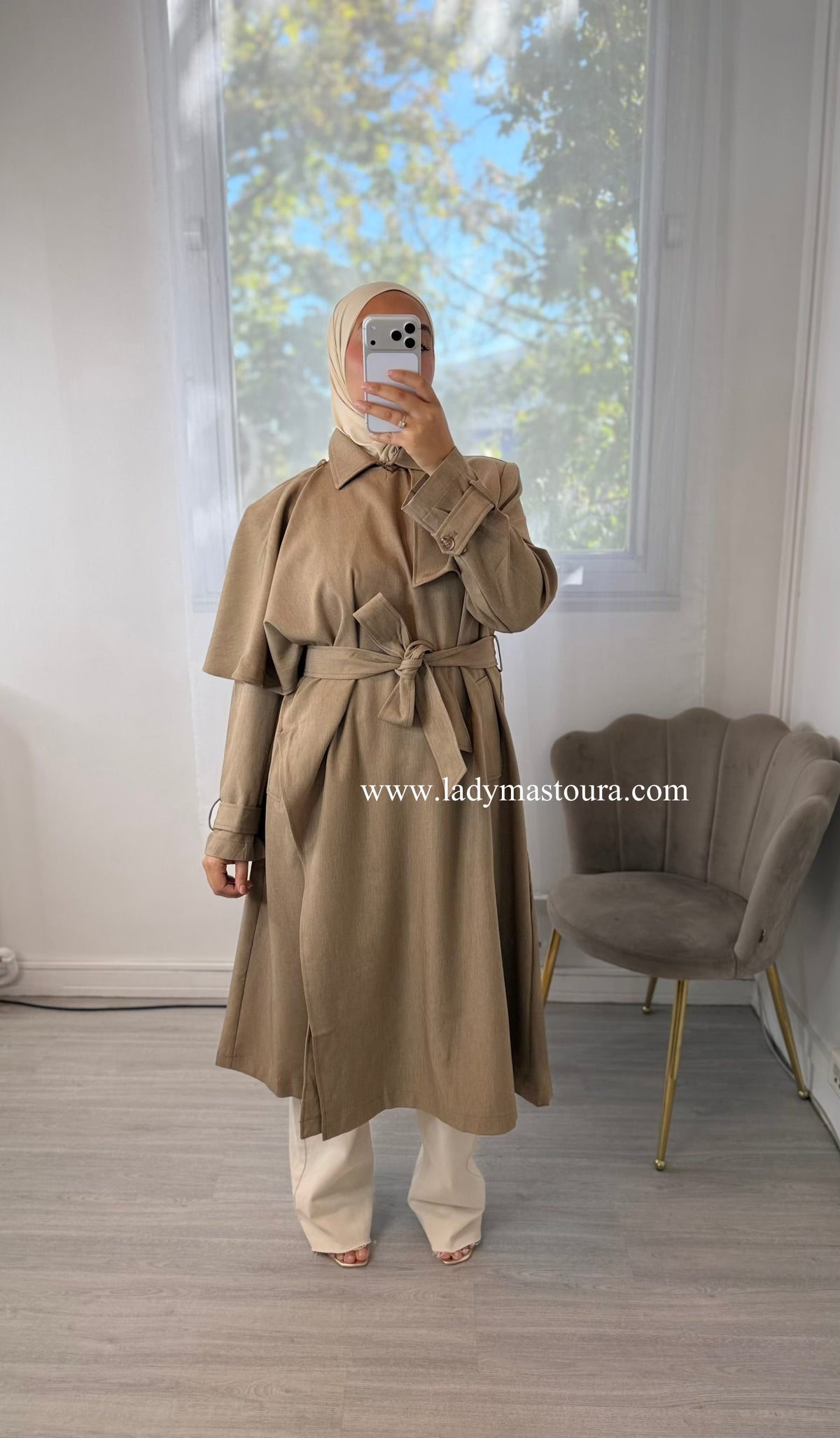 Trench cape - Beige