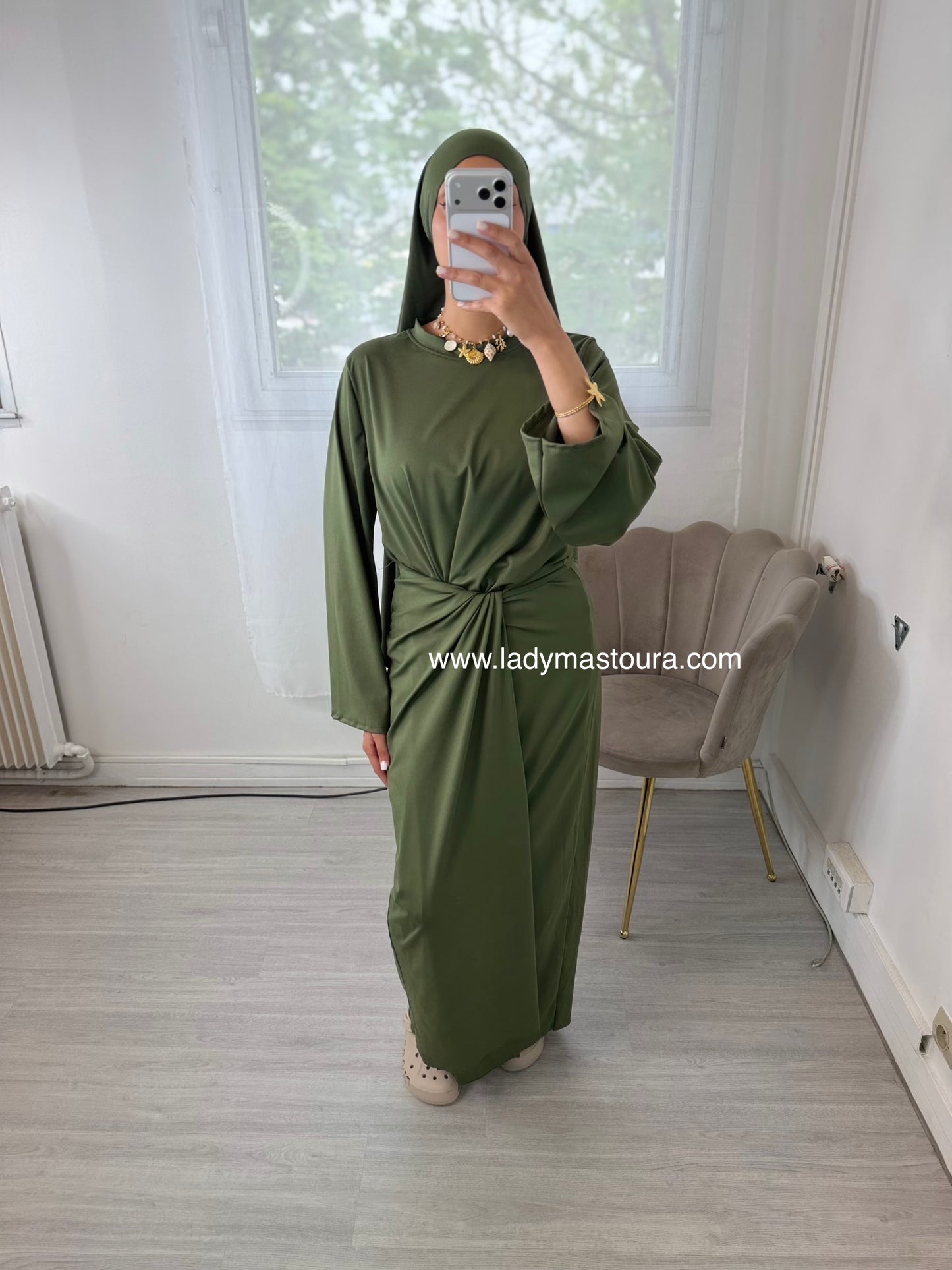 Burkini 4 pièces - Kaki