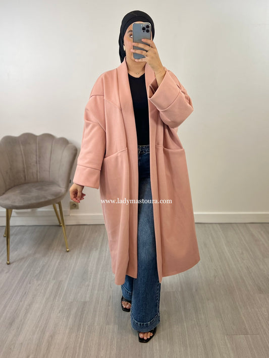 Manteau Mariam - Rose