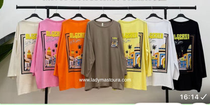 Tee-Shirt Algérie - Plusieurs Coloris