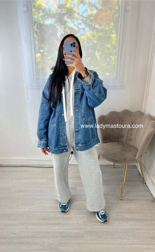 Veste en jean - Bleue