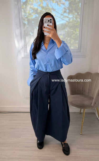 Pantalon Yeni - Bleu Marine