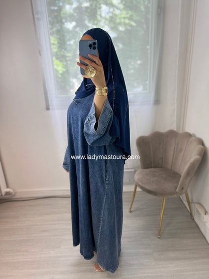 Robe Denim Sahar - Bleu