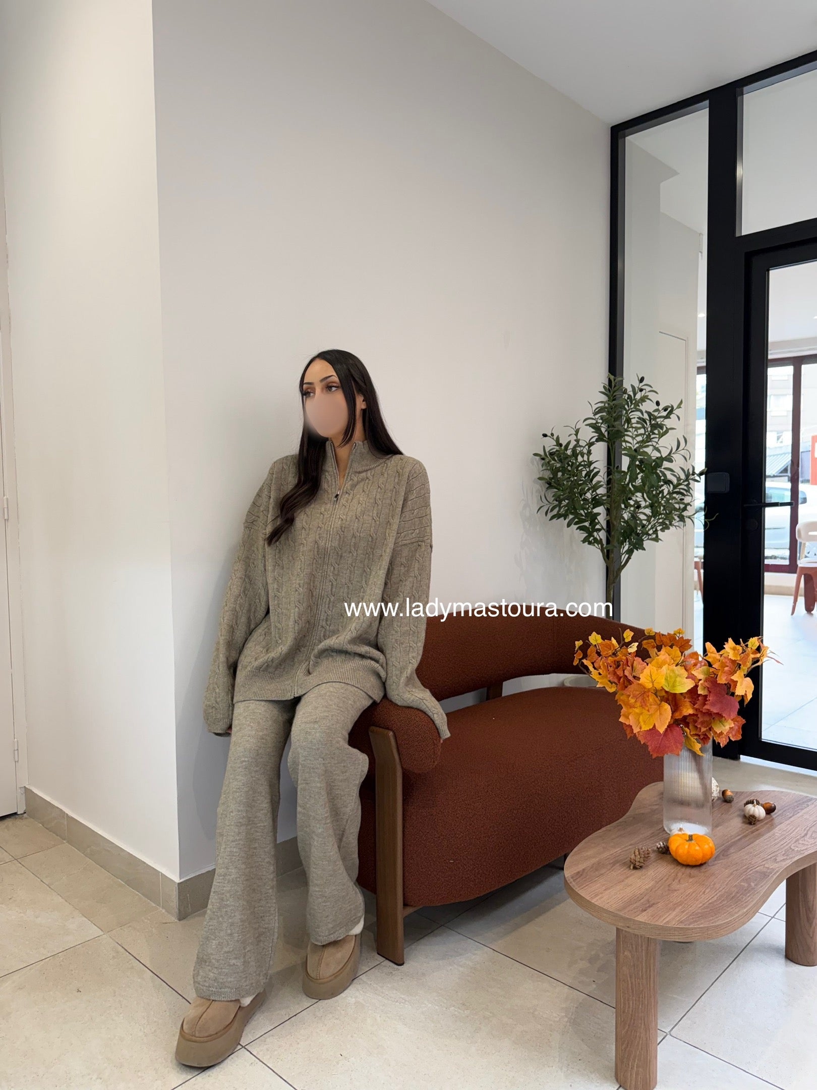 Ensemble en maille - Mounia