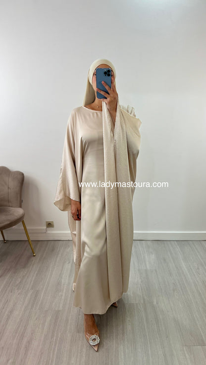 Abaya Farasha Rhadia - Beige