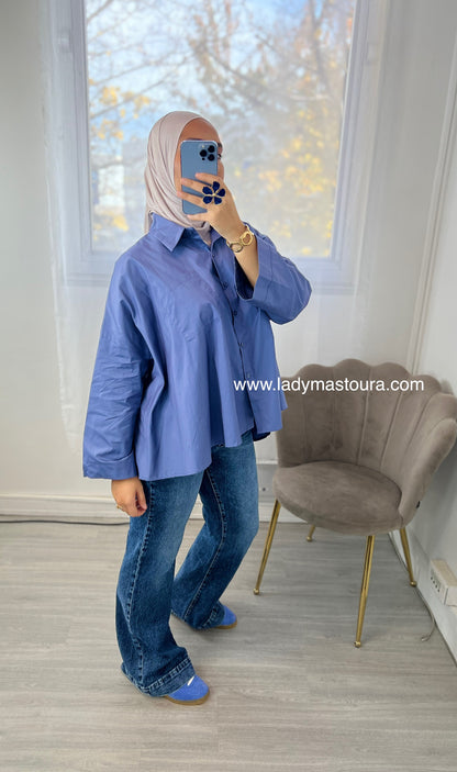 Chemise en popeline - Plusieurs coloris (Coton)