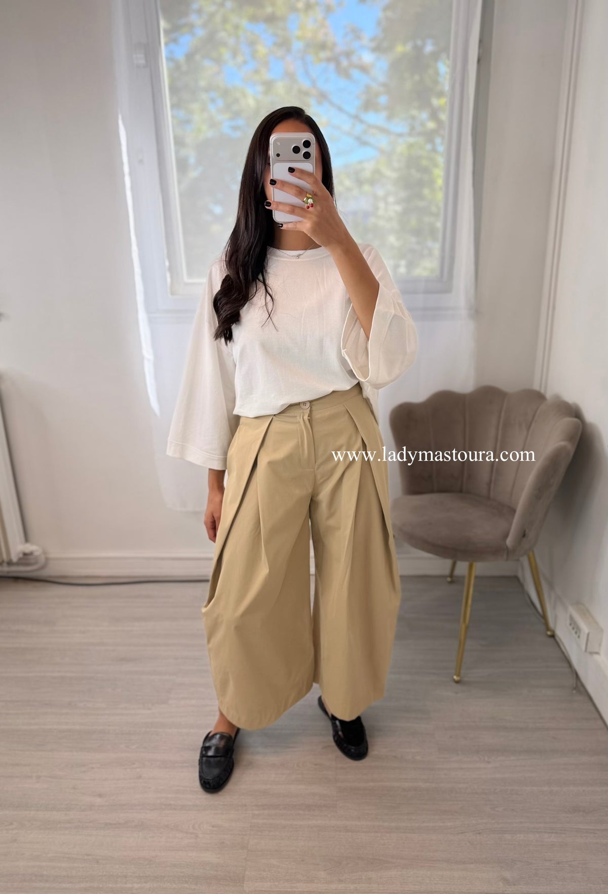 Pantalon Yeni - Beige