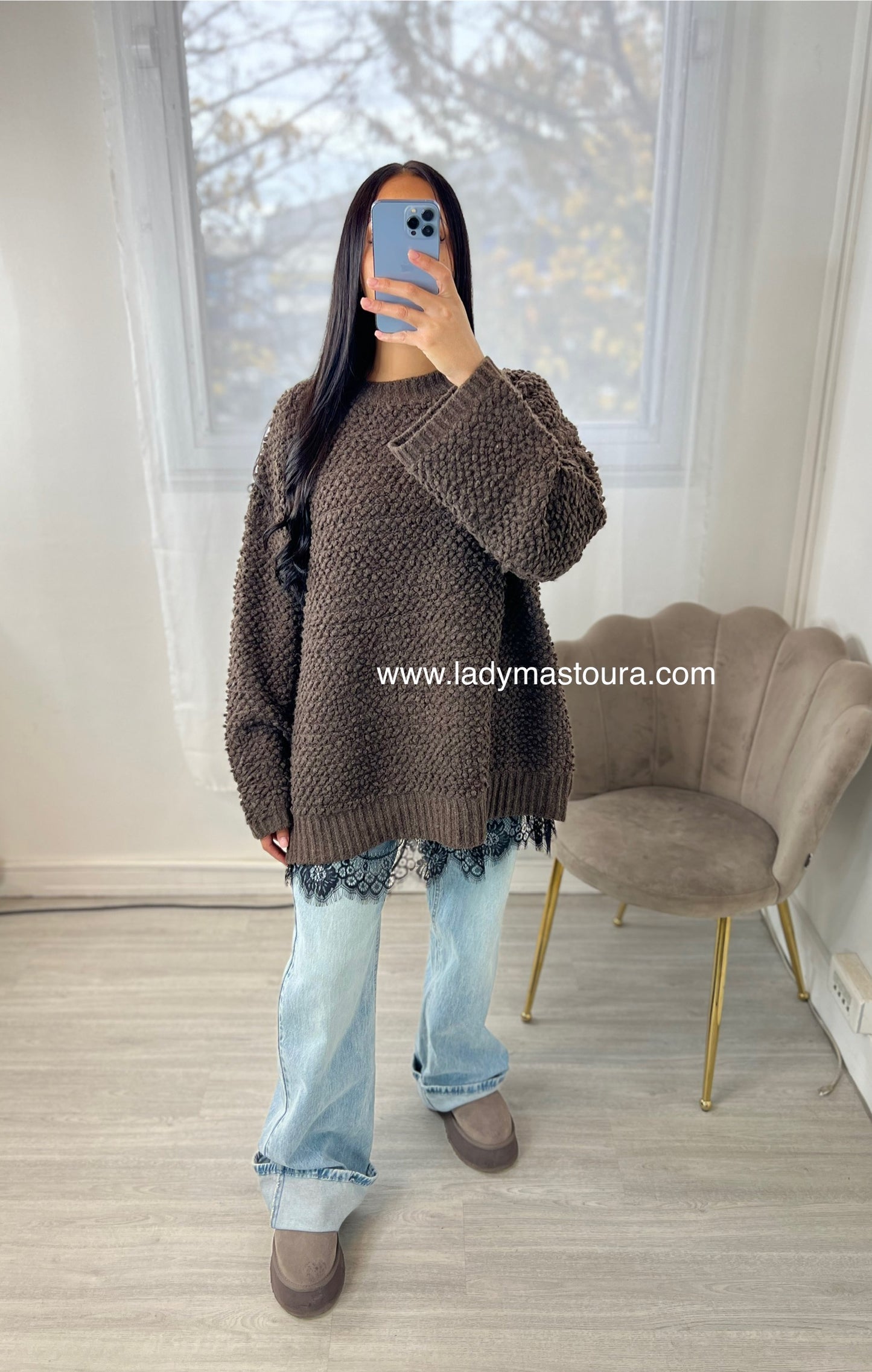 Pull à bouclette - Plusieurs coloris