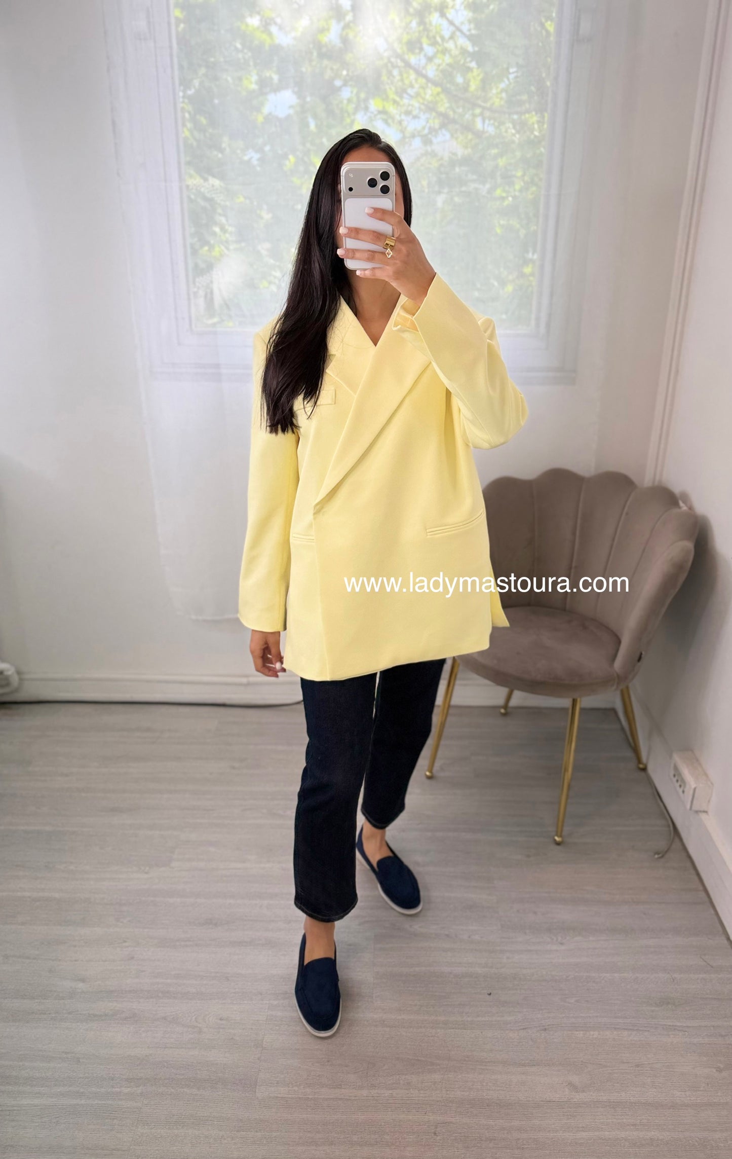 Jeans droit - Bleu brut