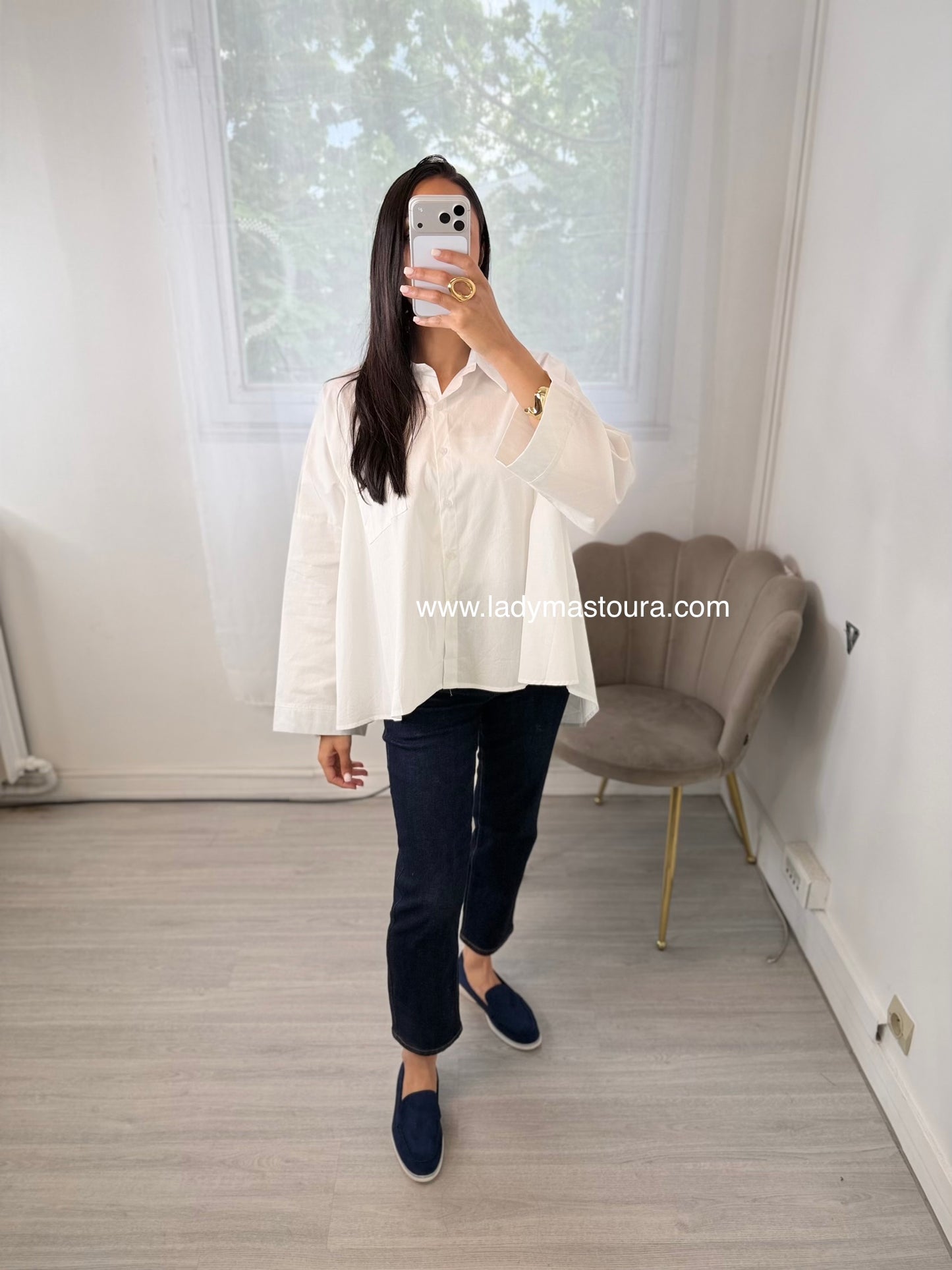 Jeans droit - Bleu brut