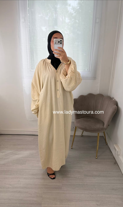 Robe Bouton - Plusieurs colors