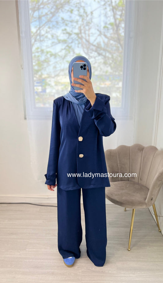 Ensemble Sammah - Bleu Marine