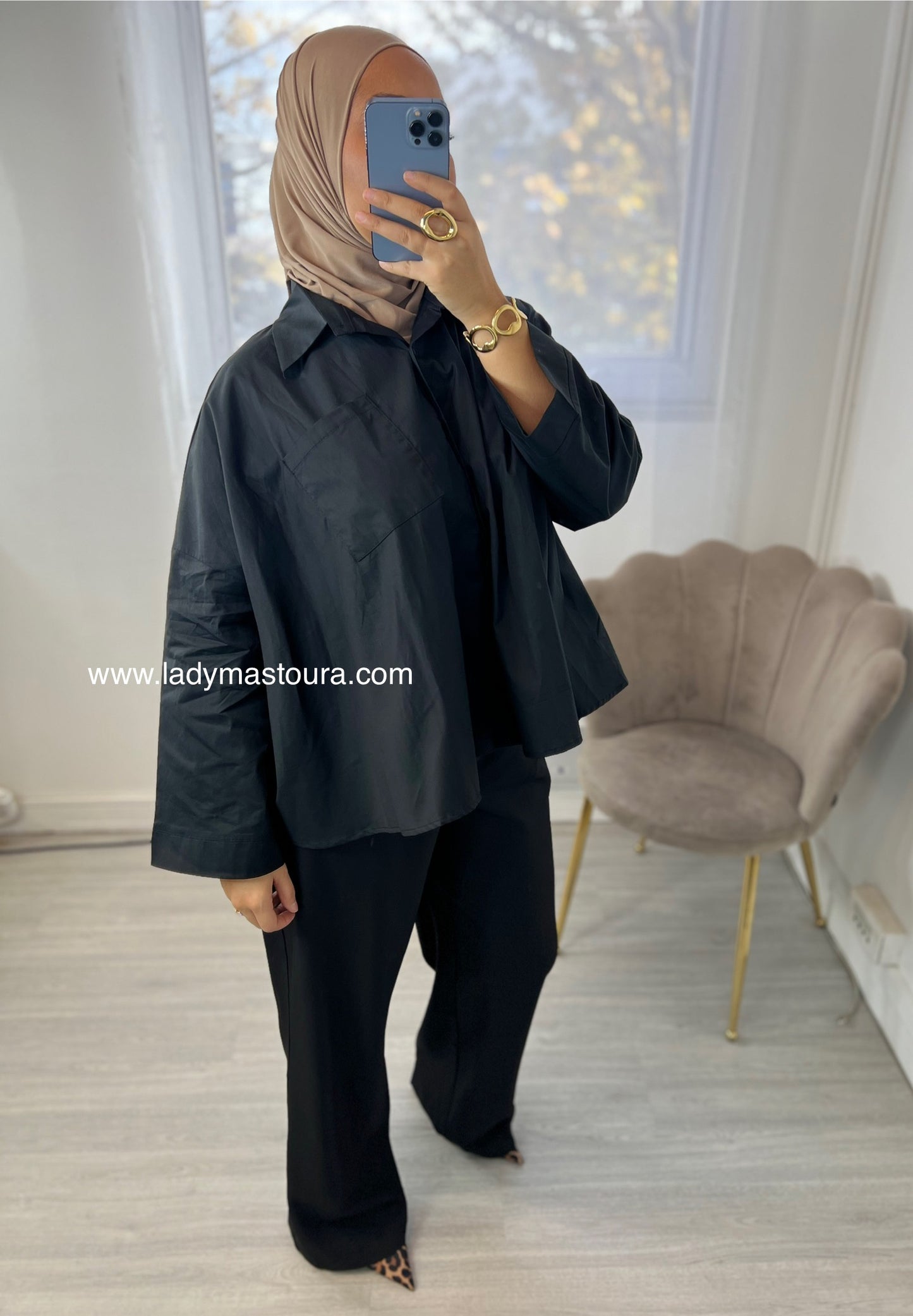 Chemise en popeline - Plusieurs coloris (Coton)