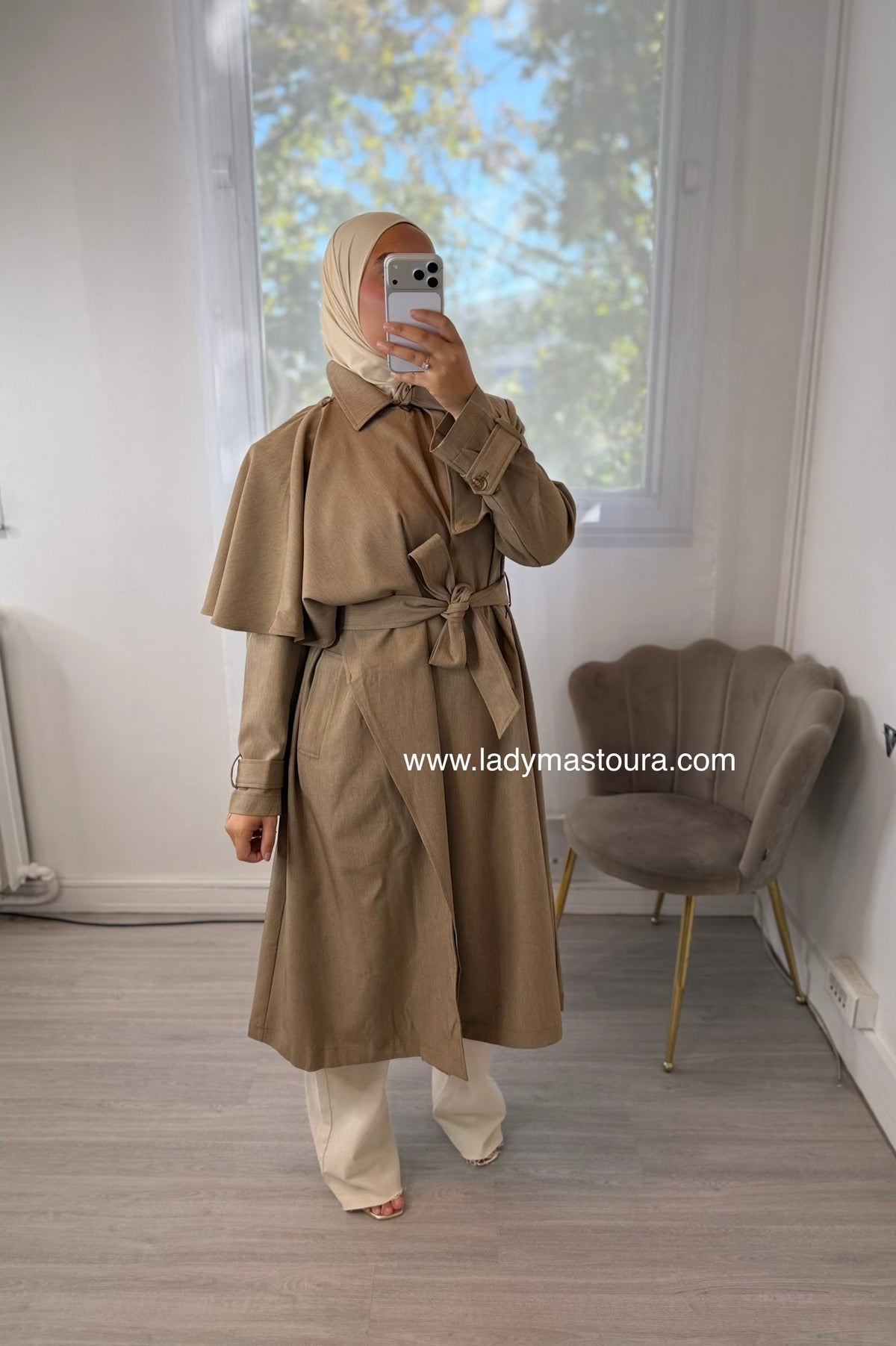 Trench cape - Beige