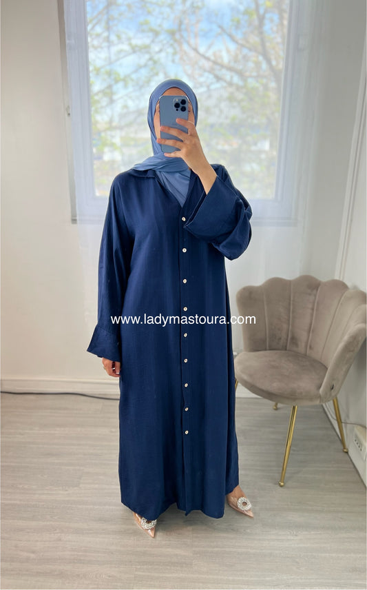 Robe Samia - Bleu Marine