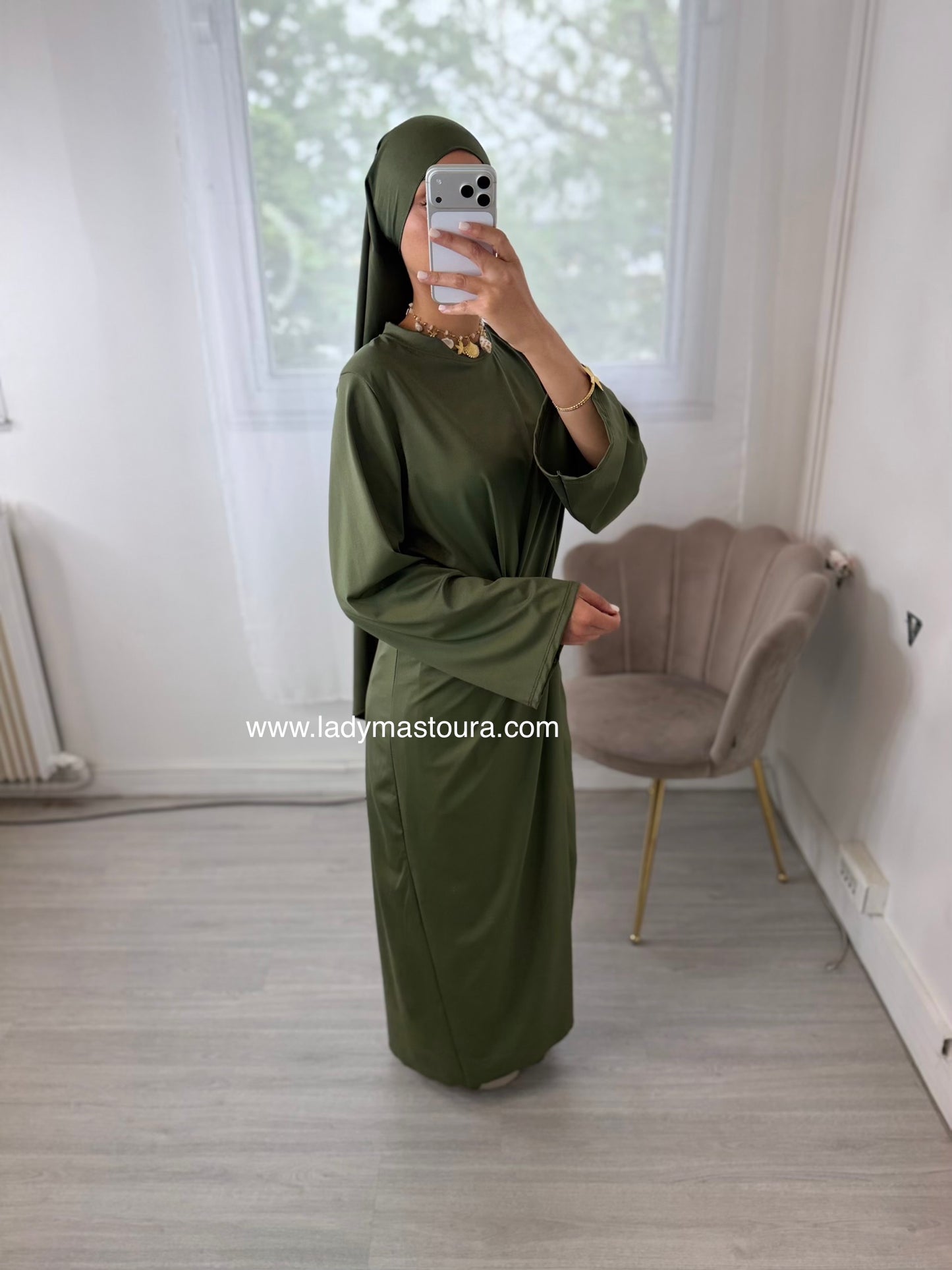 Burkini 4 pièces - Kaki