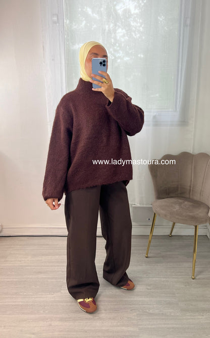 Pantalon Classique - Chocolat