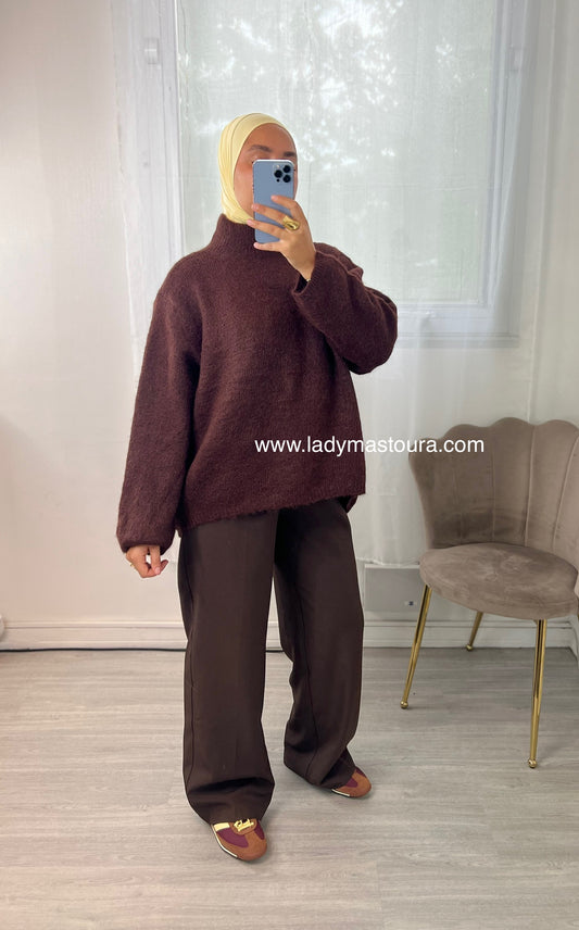 Pantalon Classique - Chocolat